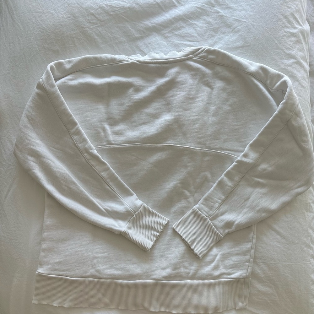 Sweaty Betty White Embroidered Logo Crew Sweatshirt - Picture 6 of 11